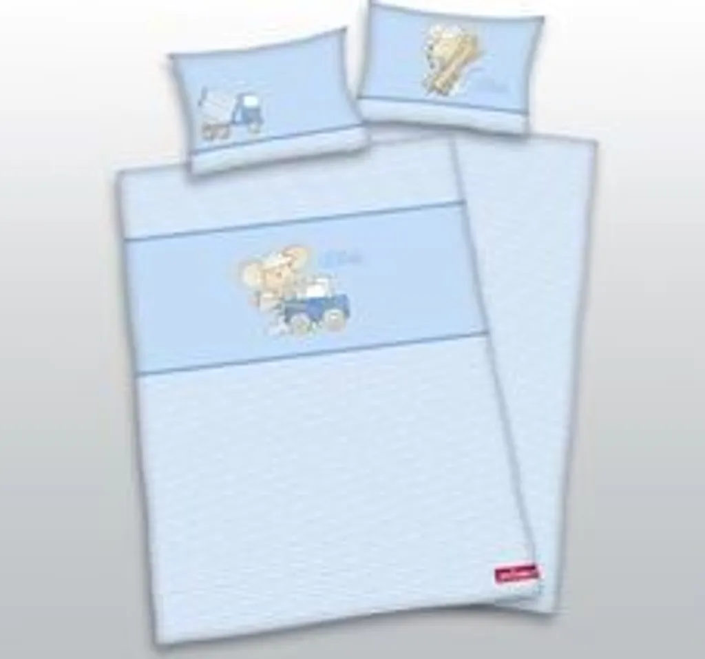 Herding Baby Bettwäsche Lillebi Blau 100 X 135 Cm 40 X 60 Cm 1 Herding Baby Bettwäsche Lillebi Blau 100 X 135 Cm 40 X 60 Cm