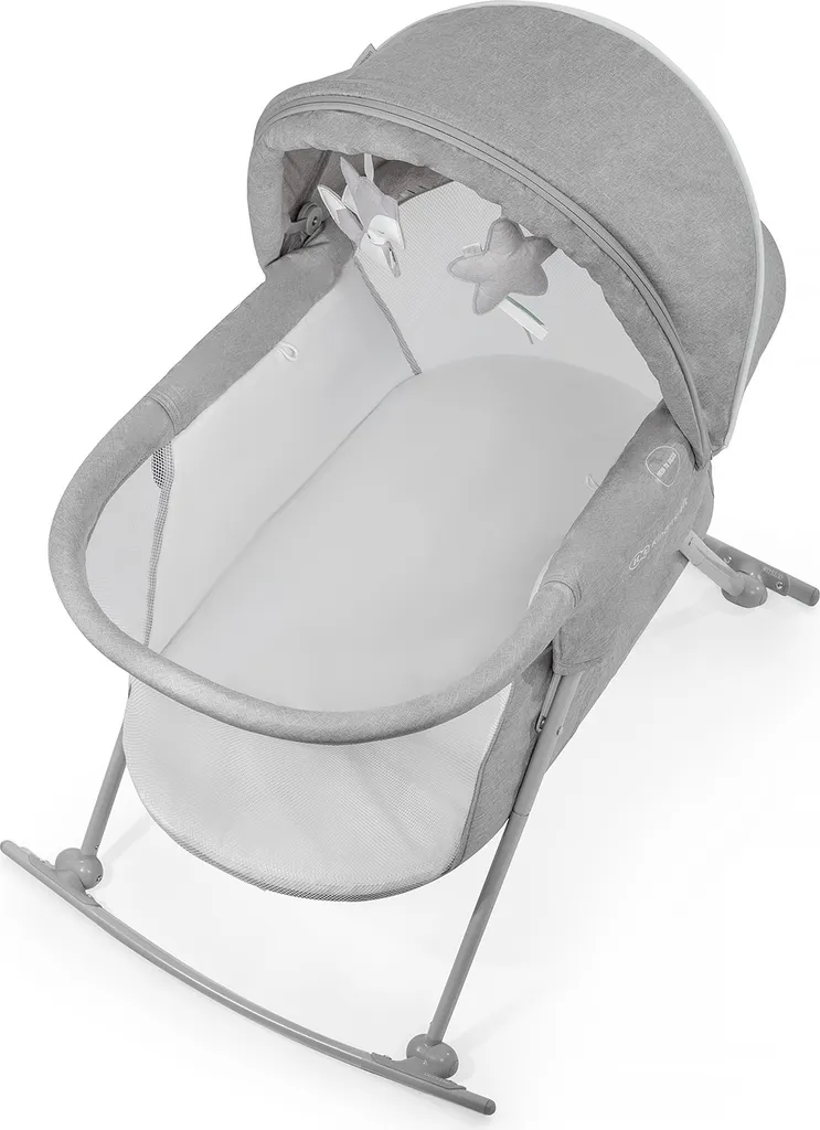 LOVI 3in1-Kinderbett Von Kinderkraft Grau 1 LOVI 3in1-Kinderbett Von Kinderkraft Grau