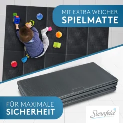 Sternfeld Laufstall Baby - Sicheres Laufgitter Baby Mit Weicher Spielmatte [150x180 Cm] - - Gut -Babyfreude Deutschland Verkaufs-Shop 7f99d08970f60c0de105ba0c2ab9d44a