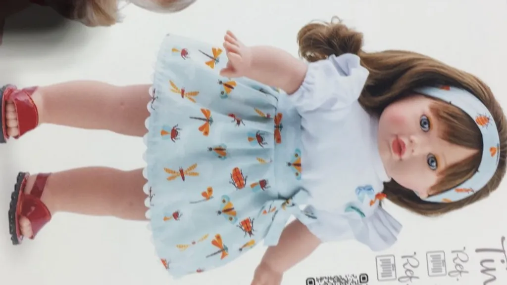 Puppe Charlotte 42 Cm Mit Langen Haaren & Schlafaugen Spielzeug 6 Puppe Charlotte 42 Cm Mit Langen Haaren & Schlafaugen Spielzeug – Bild 6