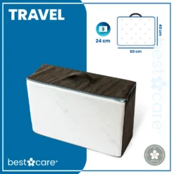 BestCare Reisebettmatratze Klappmatratze Babybett Faltbare Schaumstoffmatratze 60x120 X8cm Matratze Klappbare Matratze Kein Laken Mehr Notwendig Aloe Vera Bezug Atmungsaktiv Mit Lüftungskanälen -Babyfreude Deutschland Verkaufs-Shop 80625ce97873573c29028db0c4a32d7c