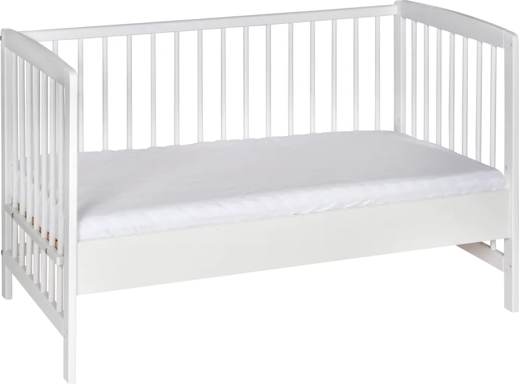 Schardt Beistellbett Micky 60x120 Cm, Weiß Lackiert 1 Schardt Beistellbett Micky 60x120 Cm, Weiß Lackiert