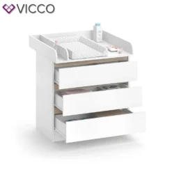 Vicco Wickelkommode Emma Weiß Sonoma 80 X 78 X 48 Cm Holzwerkstoff -Babyfreude Deutschland Verkaufs-Shop 80febd77de7dfaebe86fbcf01c1446ec