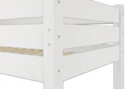 Hochbett Mit Überlänge 80x220 Etagenbett Kiefer Weiß Nische 100 Zubehör Wählbar V-60.16-08-220Wohne Zubehör -Babyfreude Deutschland Verkaufs-Shop 82cfafca55a319165a4182d0a42405fd
