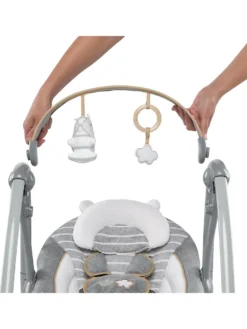 Ingenuity Baby Ingenuity, Bella Teddy Zusammenklappbare Und Tragbare Babyschaukel Mit 5 Schaukelgeschwindigkeiten, 8 Melodien, 5-Punkt Sicherheitsgurt Und Hochwertigem Plüsch Babyschaukeln Wippen 13 Ingenuity Baby Ingenuity, Bella Teddy Zusammenklappbare Und Tragbare Babyschaukel Mit 5 Schaukelgeschwindigkeiten, 8 Melodien, 5-Punkt Sicherheitsgurt Und Hochwertigem Plüsch Babyschaukeln Wippen -Babyfreude Deutschland Verkaufs-Shop 842a0ca8836f4559c75dbee86f389d0f