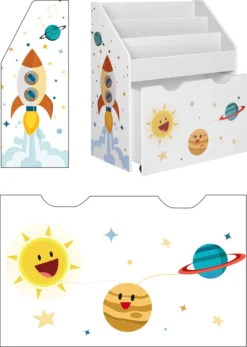 SONGMICS Kinderregal Mit 3 Fächern Kinderzimmerregal Spielzeugregal Kinder Bücherregal Und Herausziehbarer , Spielzeugkiste Mit Rollen, Für Kinder, Weiß GKR41WT 13 SONGMICS Kinderregal Mit 3 Fächern Kinderzimmerregal Spielzeugregal Kinder Bücherregal Und Herausziehbarer , Spielzeugkiste Mit Rollen, Für Kinder, Weiß GKR41WT -Babyfreude Deutschland Verkaufs-Shop 8498bed514641611dc47f9d758d993fd