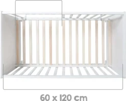 Roba Mulitfunktionsbett Sterne Grau Mit Beistellfunktion, Lattenrost, Matratze, Bettreduzierer, Himmel, Himmelstange, Kinderbett, Anstellbett, Babybett, Höhenverstellbar, Liegefläche 60x120 Cm, Weiß -Babyfreude Deutschland Verkaufs-Shop 897b321b5900a914784b783b56807dc6