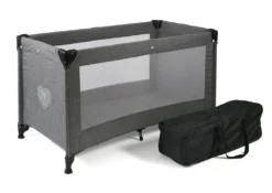 Reisebett Basic, Jeans Grau