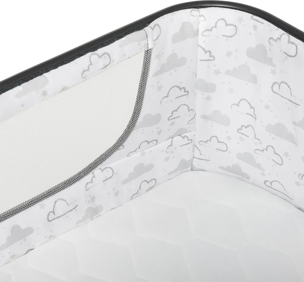 Lionelo Timon Beistellbett Mit Matratze Babybett Babywiege Reisebett Faltbar 9 Lionelo Timon Beistellbett Mit Matratze Babybett Babywiege Reisebett Faltbar – Bild 9