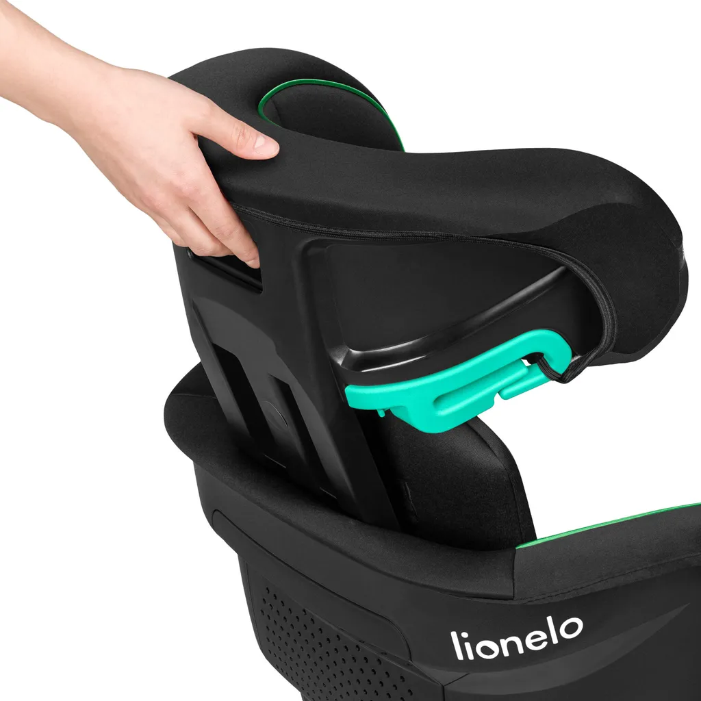 Lionelo Neal Kindersitz 15-36kg Kindersitz Isofix Seitenprotektoren Kennzeichnung I-Size 3-fach Verstellbare Rückenlehne Zusätzlicher Kopfschutz Schwartz 6 Lionelo Neal Kindersitz 15-36kg Kindersitz Isofix Seitenprotektoren Kennzeichnung I-Size 3-fach Verstellbare Rückenlehne Zusätzlicher Kopfschutz Schwartz – Bild 6