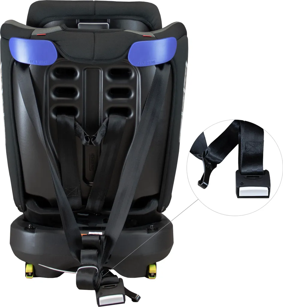 XOMAX 916 Auto Kindersitz Mit 360° Drehfunktion Und ISOFIX Für Kinder Von 0 - 36 Kg (Klasse 0, I, II, III) Farbe Schwarz/Grau 4 XOMAX 916 Auto Kindersitz Mit 360° Drehfunktion Und ISOFIX Für Kinder Von 0 - 36 Kg (Klasse 0, I, II, III) Farbe Schwarz/Grau – Bild 4