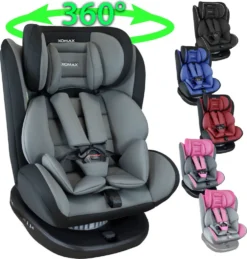 XOMAX 916 Auto Kindersitz Mit 360° Drehfunktion Und ISOFIX Für Kinder Von 0 - 36 Kg (Klasse 0, I, II, III) Farbe Schwarz/Grau 22 XOMAX 916 Auto Kindersitz Mit 360° Drehfunktion Und ISOFIX Für Kinder Von 0 - 36 Kg (Klasse 0, I, II, III) Farbe Schwarz/Grau -Babyfreude Deutschland Verkaufs-Shop 9466911e104e3e17ec1bd3d0e3047890