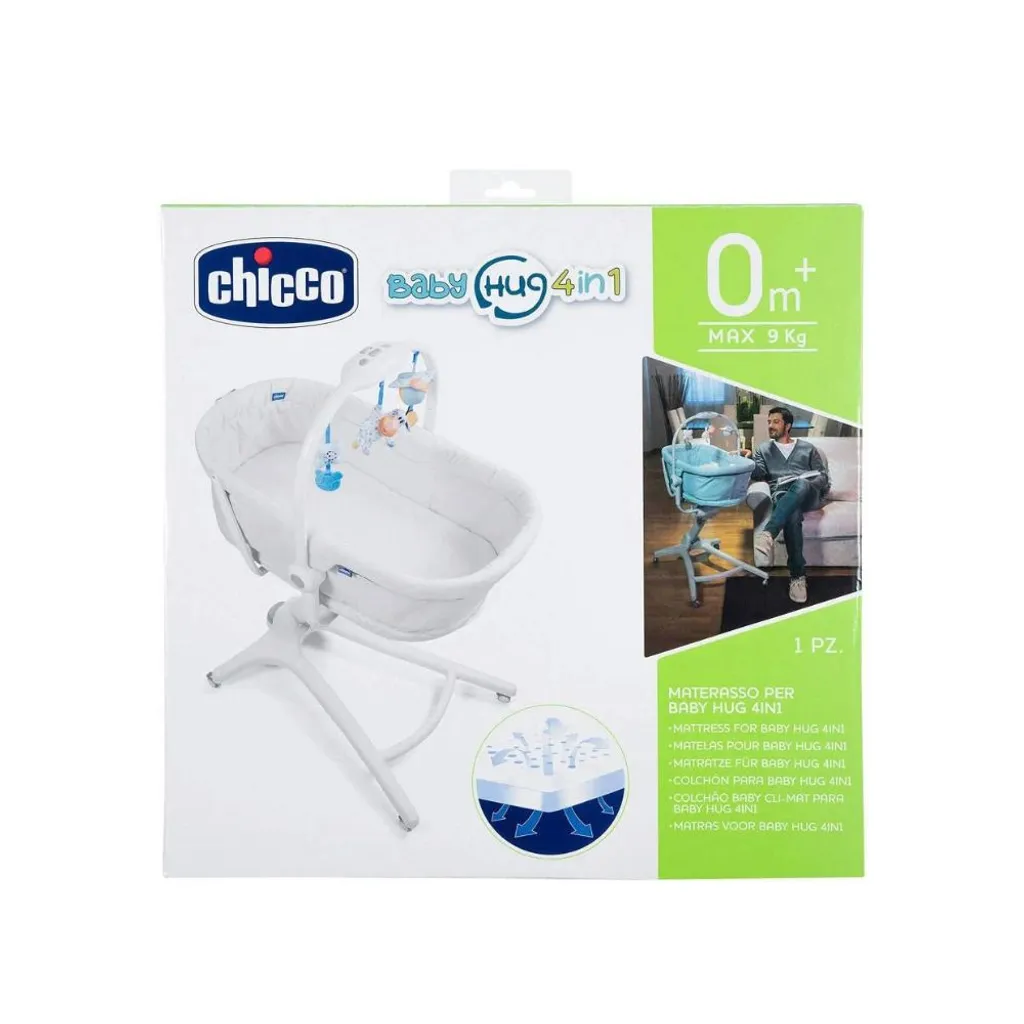CHICCO Spielwaren Matratze Baby Hug 4 In 1 Matratzen Actionfiguren 3 CHICCO Spielwaren Matratze Baby Hug 4 In 1 Matratzen Actionfiguren – Bild 3