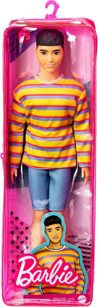 Barbie Ken Fashionistas Puppe Im Oversized Sweater 1 Barbie Ken Fashionistas Puppe Im Oversized Sweater