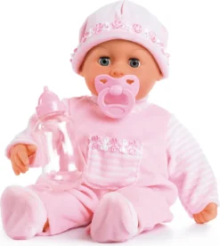 Bayer Design Babypuppe First Words Rosa 38 Cm