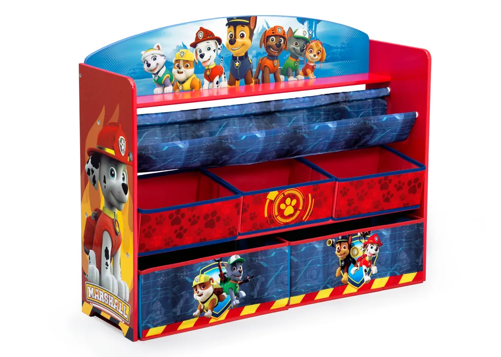 Delta Children PAW Patrol Deluxe Edition Buch- Und Spielzeug-Organizer | 4 Delta Children PAW Patrol Deluxe Edition Buch- Und Spielzeug-Organizer | – Bild 4