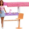 MATTEL Barbie Deluxe-Set Möbel Hochbett/Tisch Und Puppe