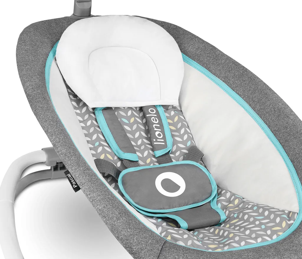 Lionelo Pascal Babywippe Babyschauke Babynest Baby Wippe Kinder Schaukel Bouncer Grau 10 Lionelo Pascal Babywippe Babyschauke Babynest Baby Wippe Kinder Schaukel Bouncer Grau – Bild 10