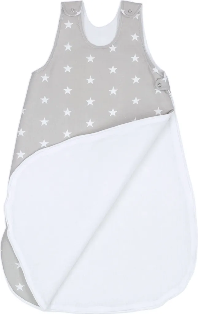 Winterschlafsack Baby 110 Cm Mit Reißverschluss - Winter Babyschlafsack Warmer Kinder Schlafsack Aus Baumwolle Sternen 2 Winterschlafsack Baby 110 Cm Mit Reißverschluss - Winter Babyschlafsack Warmer Kinder Schlafsack Aus Baumwolle Sternen – Bild 2