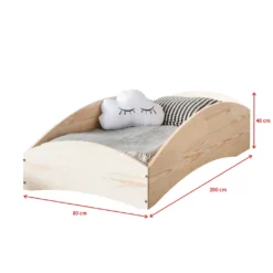 Selsey Kinderbett HOBIME Jugendbett Massivholz Kiefer Mit Lattenrost, 80 X 200 Cm -Babyfreude Deutschland Verkaufs-Shop 9ef94e48d0fa77c6d2783672238f06b6