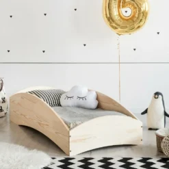 Selsey Kinderbett HOBIME Jugendbett Massivholz Kiefer Mit Lattenrost, 80 X 200 Cm