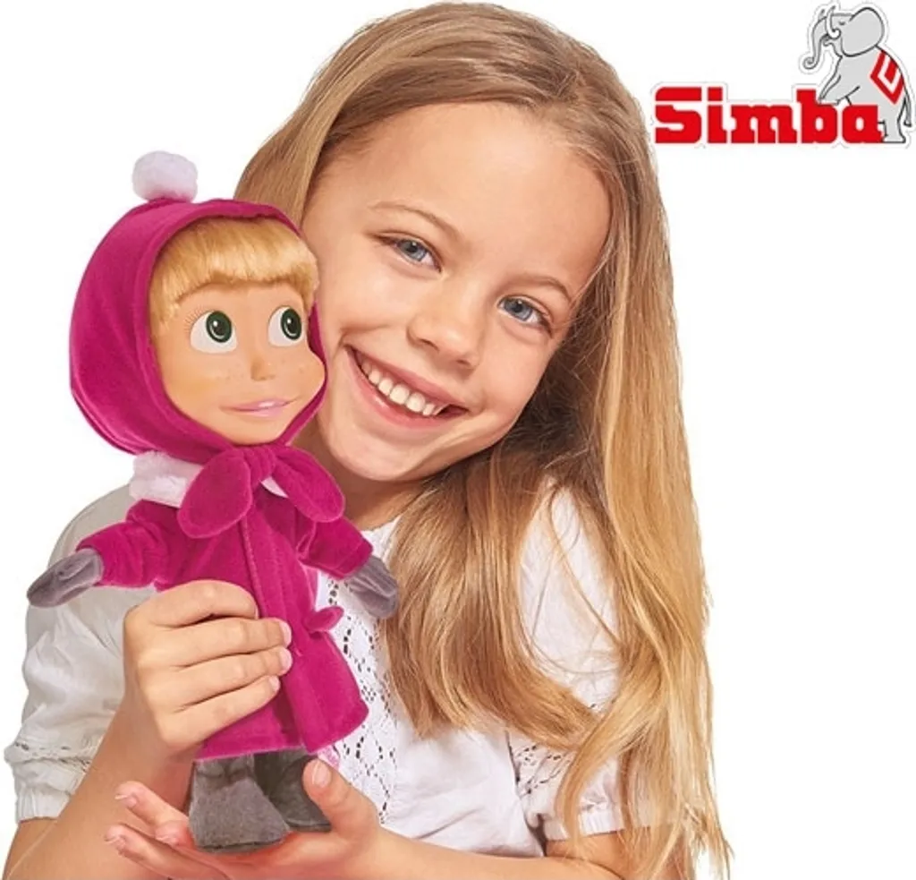 Simba Masha Weichpuppe "Winter", 23cm 11 Simba Masha Weichpuppe "Winter", 23cm – Bild 11