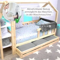 Bettkantenschutz Für Kinderbetten 70 Cm - Schutz Für Bettrahmen Kantenschutz Kinder Babybett Grau Minky 15 Bettkantenschutz Für Kinderbetten 70 Cm - Schutz Für Bettrahmen Kantenschutz Kinder Babybett Grau Minky -Babyfreude Deutschland Verkaufs-Shop a40ccf56e2ea16e6ac113439e1a0fd80