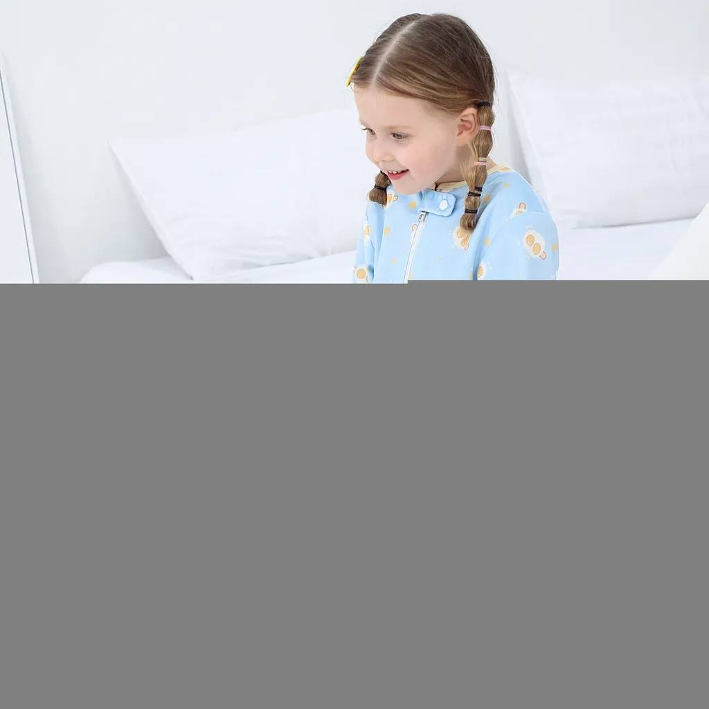 Topchances Baby Schlafsack Neugeboren Winter Leichter Langarm Kinderschlafsack Flanell Cartoon Schlafsack Mit Beinen Outdoor Camping Jungen Mädchen 1-7 Jahre Alt,Hellblau,L 10 Topchances Baby Schlafsack Neugeboren Winter Leichter Langarm Kinderschlafsack Flanell Cartoon Schlafsack Mit Beinen Outdoor Camping Jungen Mädchen 1-7 Jahre Alt,Hellblau,L – Bild 10