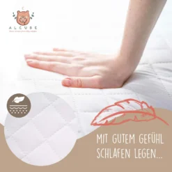 Alcube® Kindermatratze 80 X 160 Cm Für Kinderbett Hausbett Kaltschaummatratze 160x80 Weiß - Mit Spannbettlaken 13 Alcube® Kindermatratze 80 X 160 Cm Für Kinderbett Hausbett Kaltschaummatratze 160x80 Weiß - Mit Spannbettlaken -Babyfreude Deutschland Verkaufs-Shop a511f408c5ed589a6203d0abe7490da3