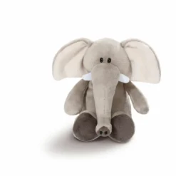 NICI Kuscheltier Elefant, Zoo Friends, Plüschtier, Schlenker, Plüsch, Polyester, Grau, 20 Cm, 43626