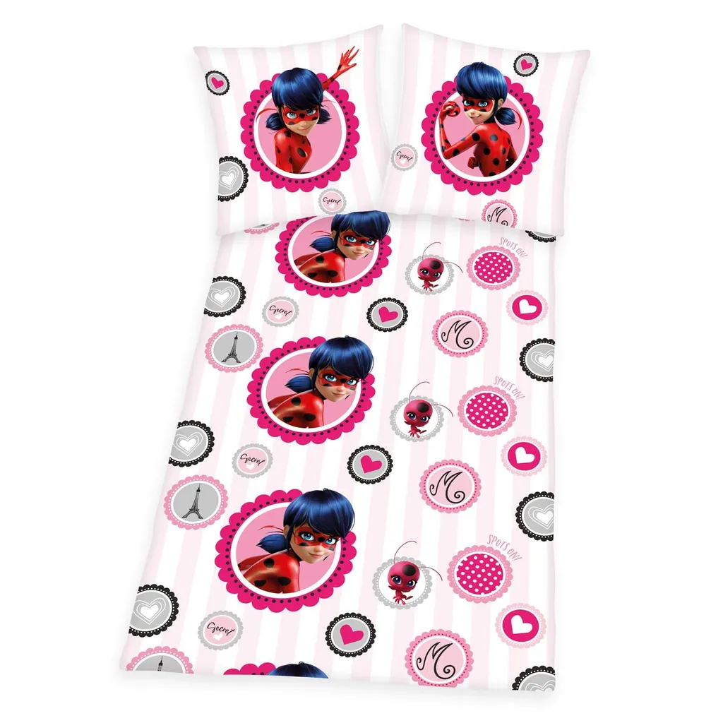 Herding Miraculous Ladybug - Kuschel-Bettwäsche-Set, 135x200 & 80x80 1 Herding Miraculous Ladybug - Kuschel-Bettwäsche-Set, 135x200 & 80x80