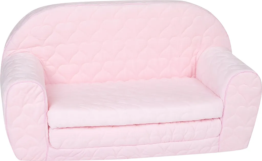 Knorrtoys Kindersofa - "Cosy Heart Rose" 3 Knorrtoys Kindersofa - "Cosy Heart Rose" – Bild 3