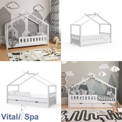 VITALISPA Rausfallschutz Für Kinderbett Bettschutzgitter Bettgitter 120cm Holz -Babyfreude Deutschland Verkaufs-Shop a64f7720e23887c244e2084ab8941d05