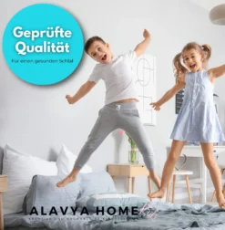 Alavya Home® Kindermatratze 80 X 160 Cm COZY Mit Bettlaken Kaltschaummatratze 160x80 Weiß - Inkl. Spannbettlaken -Babyfreude Deutschland Verkaufs-Shop a864786f0738075774f212b3292a0a00
