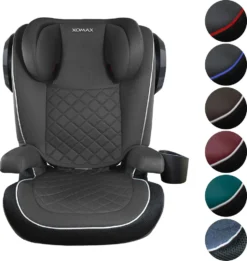 XOMAX A23 Auto Kindersitz Mit ISOFIX (Gruppe II, III) 15 - 36 Kg, Farbe:grey-black-sls -Babyfreude Deutschland Verkaufs-Shop aa2a4f4fc9c8f8f266067c77a333bc04