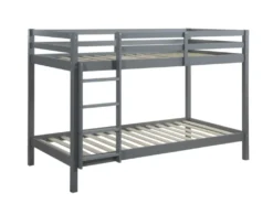 Etagenbett - 2x 90 X 190 Cm - Kiefer Massiv - Grau - ANICET II -Babyfreude Deutschland Verkaufs-Shop ad19f45debc581ae1620197f98f7af91