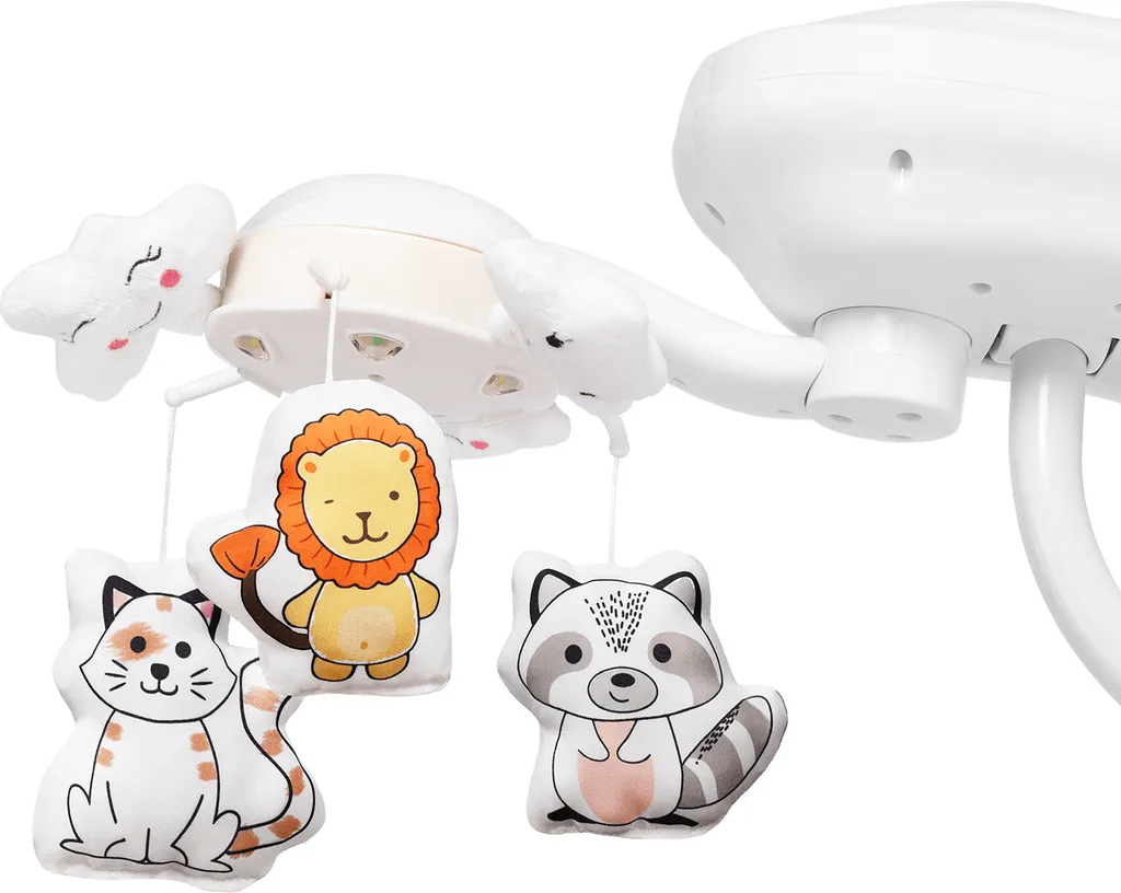 Lionelo Henny Baby Wippe Babyschaukel Elektrisch Mit Liegefunktion 10 Melodien Karussell Moskitonetz Weiß 2 Lionelo Henny Baby Wippe Babyschaukel Elektrisch Mit Liegefunktion 10 Melodien Karussell Moskitonetz Weiß – Bild 2