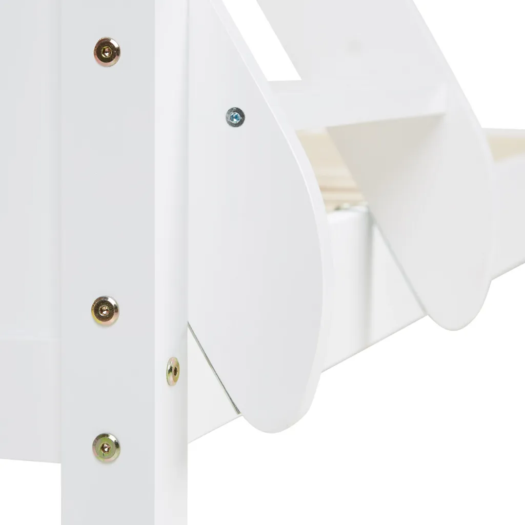 Homestyle4u 1898, Kinderbett Etagenbett 90x200 Und 140x200 Jugendbett Hochbett Weiß Holz 7 Homestyle4u 1898, Kinderbett Etagenbett 90x200 Und 140x200 Jugendbett Hochbett Weiß Holz – Bild 7