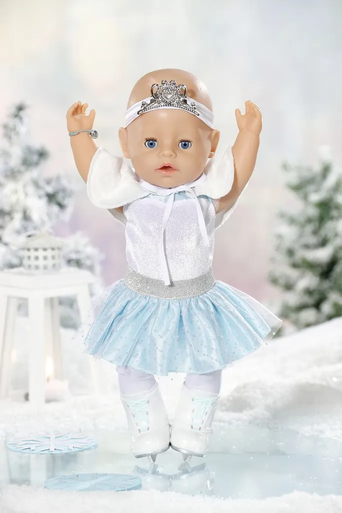 Zapf Creation BABY Born Soft Touch Eisballerina Mit Accessoires 43cm 6 Zapf Creation BABY Born Soft Touch Eisballerina Mit Accessoires 43cm – Bild 6