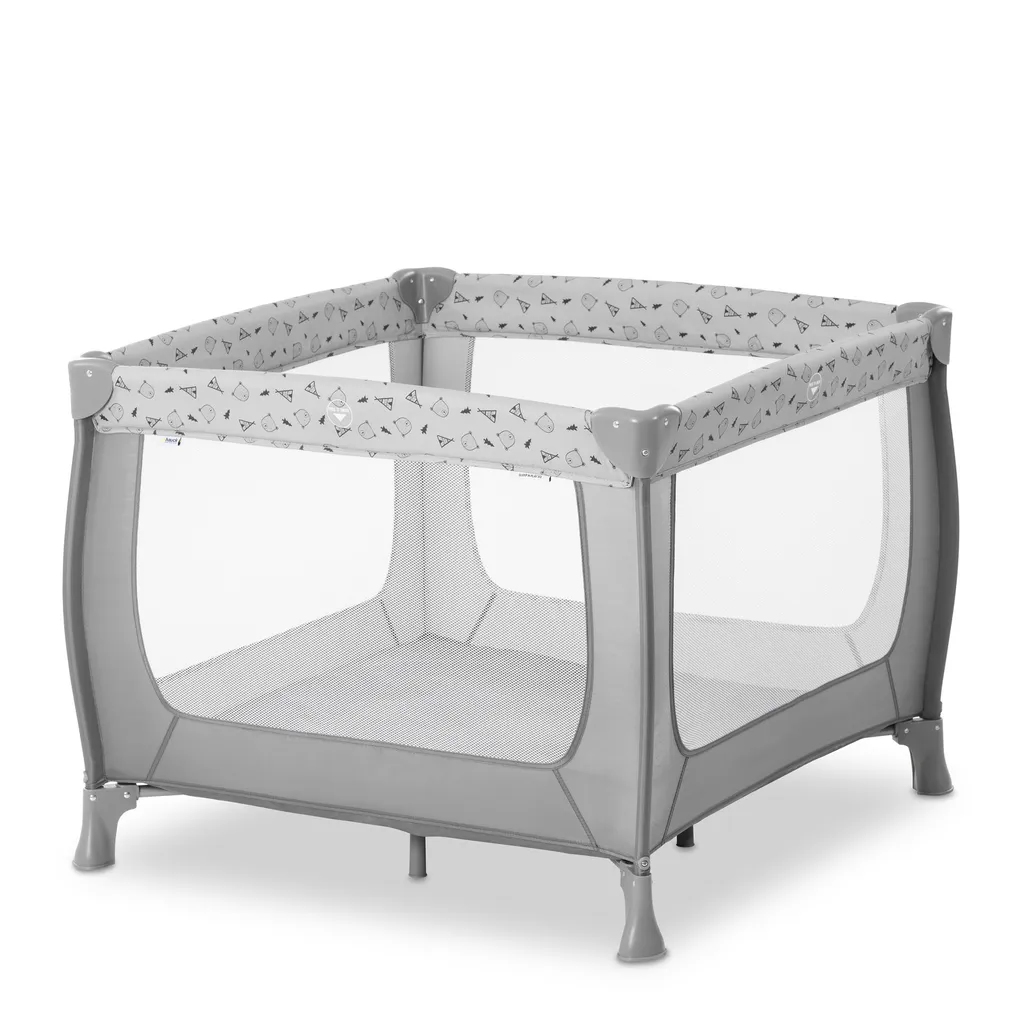 Hauck Sleep N Play SQ Nordic Grey 1 Hauck Sleep N Play SQ Nordic Grey