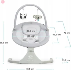 Kinderkraft Baby Rocker LULI Gray -Babyfreude Deutschland Verkaufs-Shop b26d1eeb0d6ef55a02dc40ff3e379921