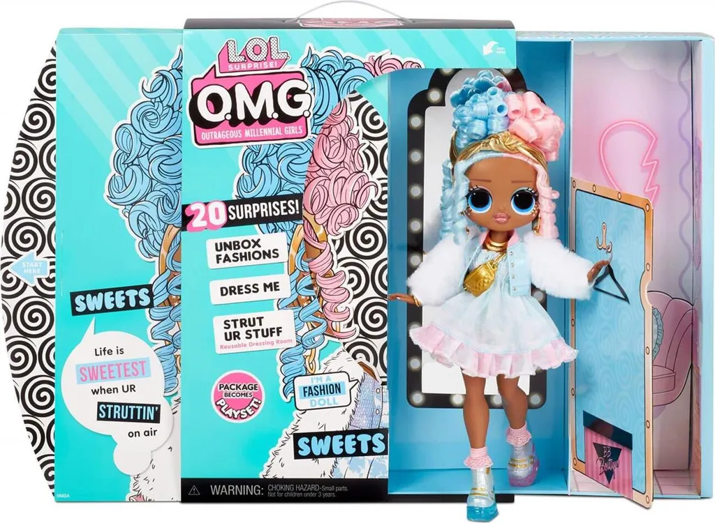 MGA Entertainment 572763EUC L.O.L. Surprise OMG Doll Series 4- Sweets 1 MGA Entertainment 572763EUC L.O.L. Surprise OMG Doll Series 4- Sweets