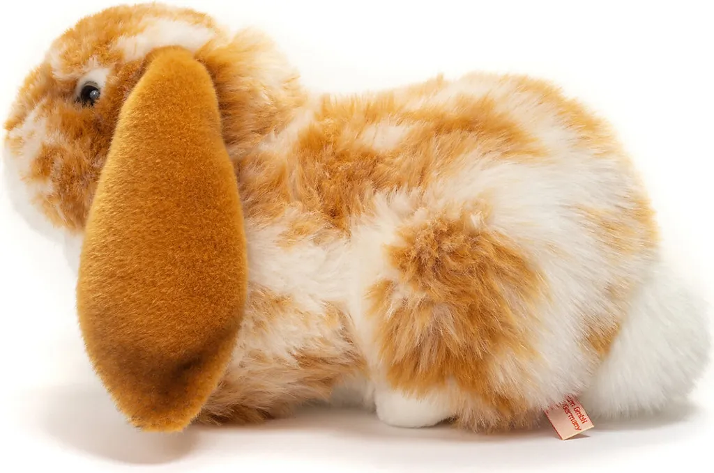 Teddy-Hermann Spielwaren Hase Liegend Hellbraun/weiß Gescheckte, 30 Cm Kuscheltiere Teddies & Plüschfiguren Spielzeugknaller 4 Teddy-Hermann Spielwaren Hase Liegend Hellbraun/weiß Gescheckte, 30 Cm Kuscheltiere Teddies & Plüschfiguren Spielzeugknaller – Bild 4