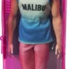 MATTEL HBV26 - Barbie Fashionistas-Puppe Ken Mit Hellbraunen Haaren Im Malibu-Tanktop