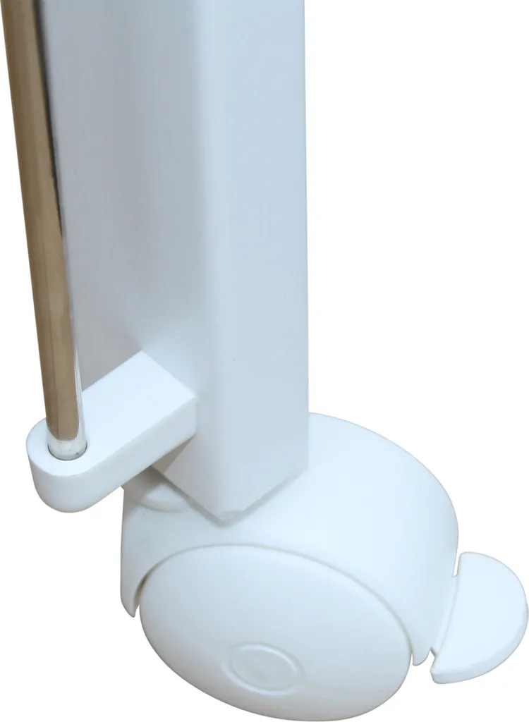 Beistellbett Babybett 90x40 Cm Mit Matratze Und Räder Höhenverstellbar Weiss 6 Beistellbett Babybett 90x40 Cm Mit Matratze Und Räder Höhenverstellbar Weiss – Bild 6