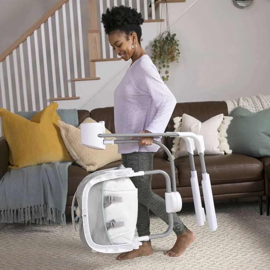 Ingenuity Baby Tragbare Schaukel AnyWay Sway PowerAdapt Dual-Direction, Spruce Babyschaukeln Wippen 13 Ingenuity Baby Tragbare Schaukel AnyWay Sway PowerAdapt Dual-Direction, Spruce Babyschaukeln Wippen – Bild 13