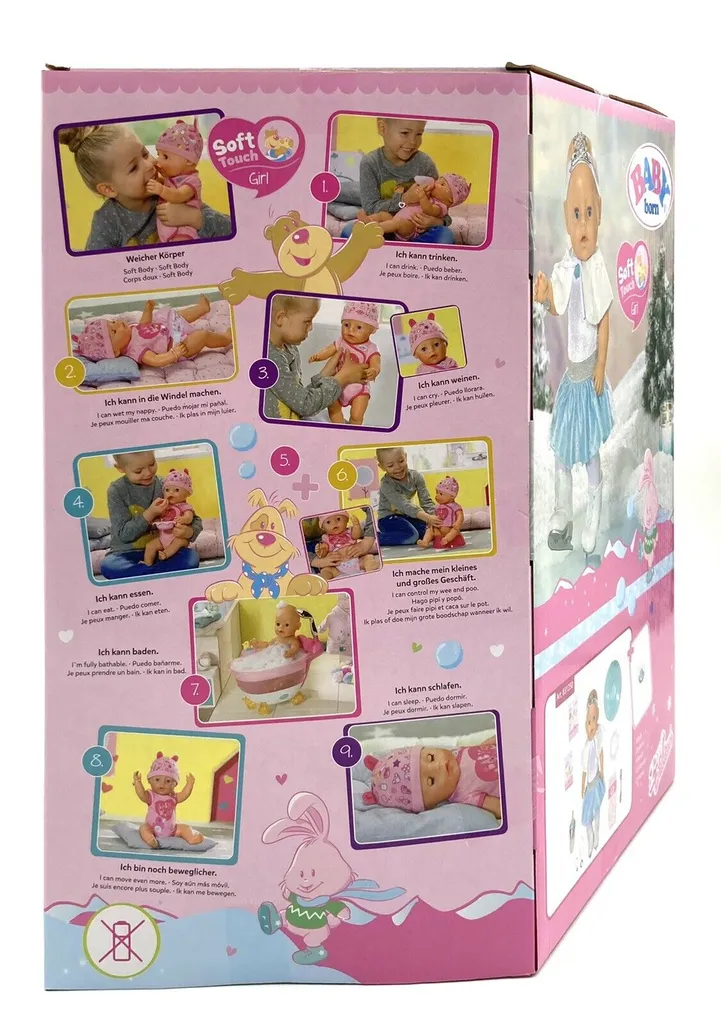 Zapf Creation BABY Born Soft Touch Eisballerina Mit Accessoires 43cm 12 Zapf Creation BABY Born Soft Touch Eisballerina Mit Accessoires 43cm – Bild 12