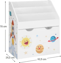SONGMICS Kinderregal Mit 3 Fächern Kinderzimmerregal Spielzeugregal Kinder Bücherregal Und Herausziehbarer , Spielzeugkiste Mit Rollen, Für Kinder, Weiß GKR41WT 11 SONGMICS Kinderregal Mit 3 Fächern Kinderzimmerregal Spielzeugregal Kinder Bücherregal Und Herausziehbarer , Spielzeugkiste Mit Rollen, Für Kinder, Weiß GKR41WT -Babyfreude Deutschland Verkaufs-Shop c42d3766ff8621611c11faadbf70583b