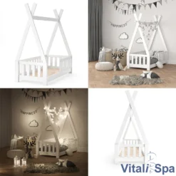 VitaliSpa Kinderbett Tipi Weiß 148 X 166 X 76 Cm Massivholz 15 VitaliSpa Kinderbett Tipi Weiß 148 X 166 X 76 Cm Massivholz -Babyfreude Deutschland Verkaufs-Shop c431907ff422384133928b907de4d217