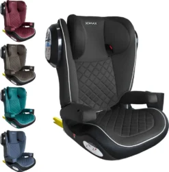 XOMAX A23 Auto Kindersitz Mit ISOFIX (Gruppe II, III) 15 - 36 Kg, Farbe:grey-black-sls